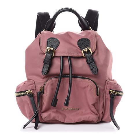 burberry small rucksack muave|BURBERRY Nylon Small Rucksack Backpack Mauve Pink.